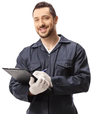 Gas Safe registered heating engineer from DMK Plumbing and Heating in Cardiff